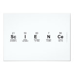 Science   Invitations