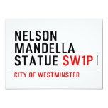 nelson mandella statue  Invitations