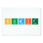SUMIT  Invitations
