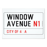 Window Avenue  Invitations