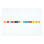 Chemical Revision  Invitations