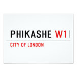 Phikashe  Invitations