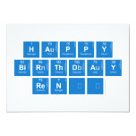 Happy
 Birthday
 René  Invitations