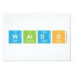 waldo  Invitations