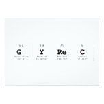 Gyrec  Invitations