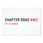 Chapter Road  Invitations