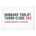 Hubbard Torlot Tudor Close  Invitations