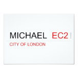 Michael   Invitations
