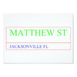 Matthew st  Invitations