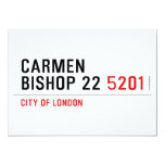 Carmen Bishop 22  Invitations