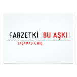 FARZETKİ   Invitations