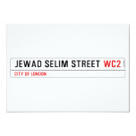 Jewad Selim Street  Invitations