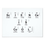 Science
 Is
 Cool  Invitations
