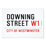 downing street  Invitations