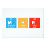 MHR  Invitations