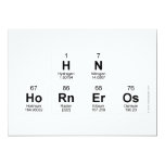 Hn
 Horneros  Invitations