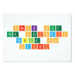 Check out
 The periodic
 TABLE on
 Safari!  Invitations