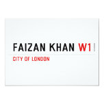FAIZAN KHAN  Invitations