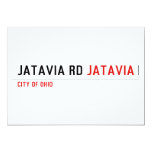 jatavia rd  Invitations