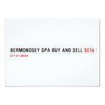 Bermondsey spa buy and sell  Invitations
