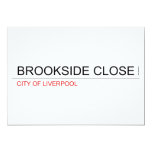 brookside close  Invitations