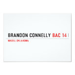 BRANDON CONNELLY  Invitations