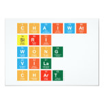 chaiwat 
 siri
 wong
 vila
 chart  Invitations