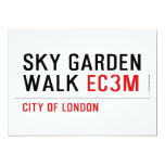 sky garden walk  Invitations
