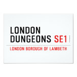 london dungeons  Invitations