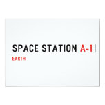 Space Station  Invitations
