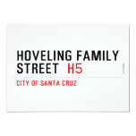 Hoveling family Street   Invitations