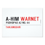 A-HIM  Invitations
