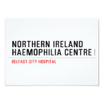 Northern ireland Haemophilia Centre   Invitations