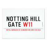notting hill  gate  Invitations