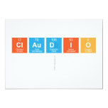 claudio
   Invitations