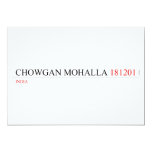 Chowgan mohalla  Invitations