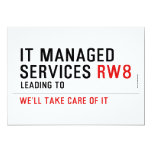 It managed  services  Invitations