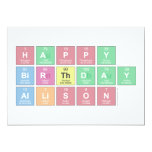 Happy
 Birthday
 Allison  Invitations