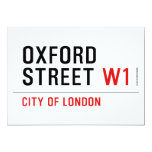 oxford street  Invitations