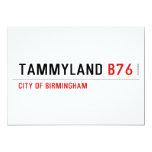 TAMMYLAND  Invitations