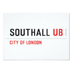 SOUTHALL  Invitations