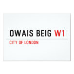 Owais beig  Invitations