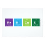 Nadine  Invitations