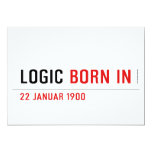  Logic  Invitations