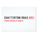 Chatterton Road  Invitations