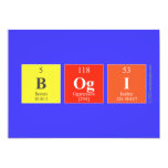 Bogi  Invitations