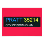 PRATT  Invitations