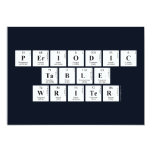 Periodic
 Table
 Writer  Invitations