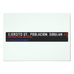  Ejercito st., poblacion, sibulan  Invitations