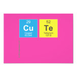 CUTE   Invitations 5" X 7" Invitation Card